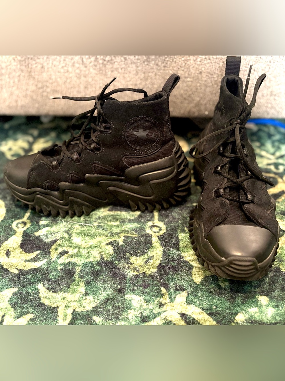 Converse Run Star Motion CX Triple Black High-Top Sneakers